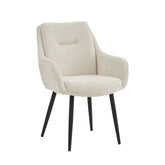 Chaise de salle à manger urbaine - Beige tissé